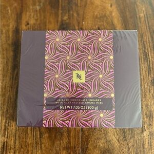 Nespresso Dark Chocolate Squares Caramelised Cocoa Nibs 2025 Limited Edition